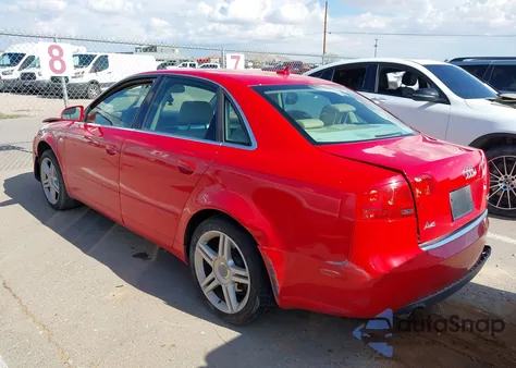 2007 Audi A4 2.0T from USA, damaged, VIN WAUDF78E87A197168